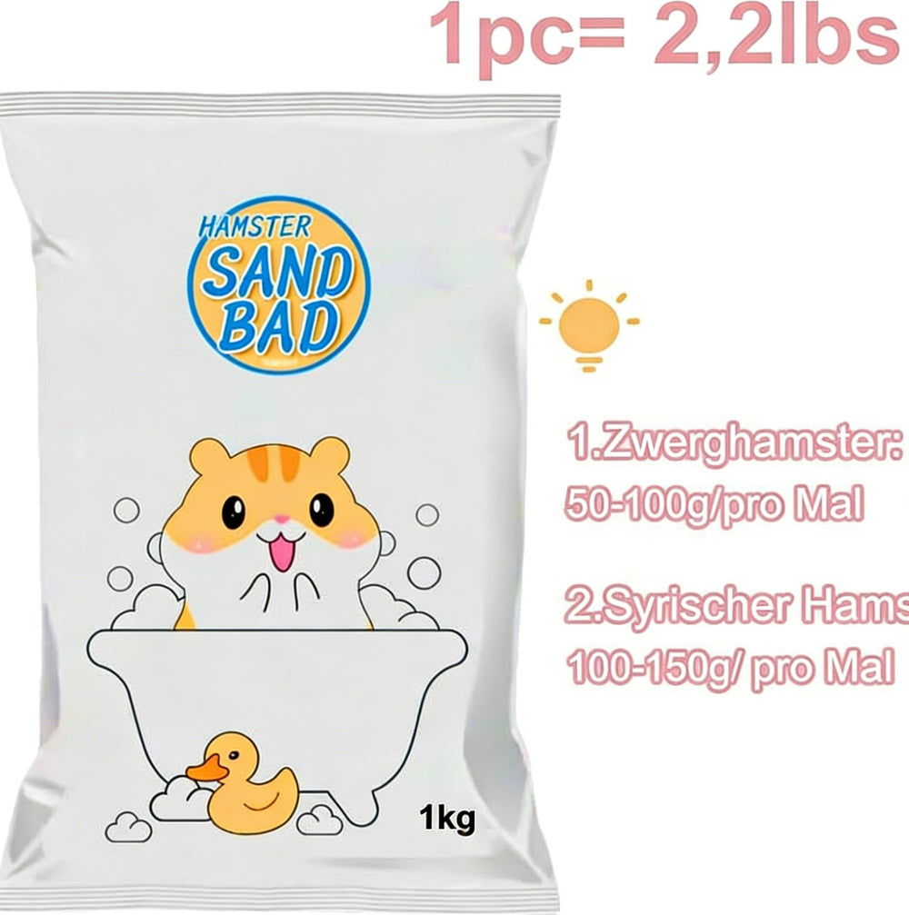 Meow&Woof sable sans poussière, texture fine adaptée aux bains d’animaux.