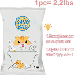 Meow&Woof sable sans poussière, texture fine adaptée aux bains d’animaux.