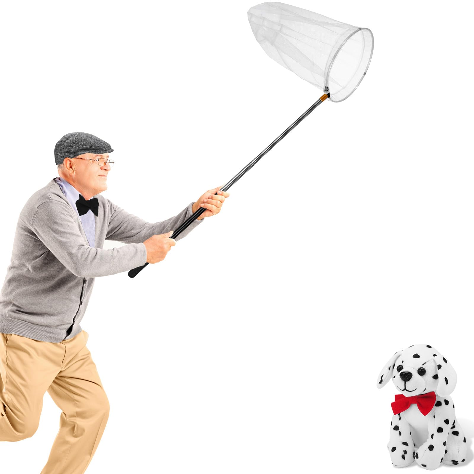 Filet à papillon Dalmatien Mepase, détail ludique et réaliste.