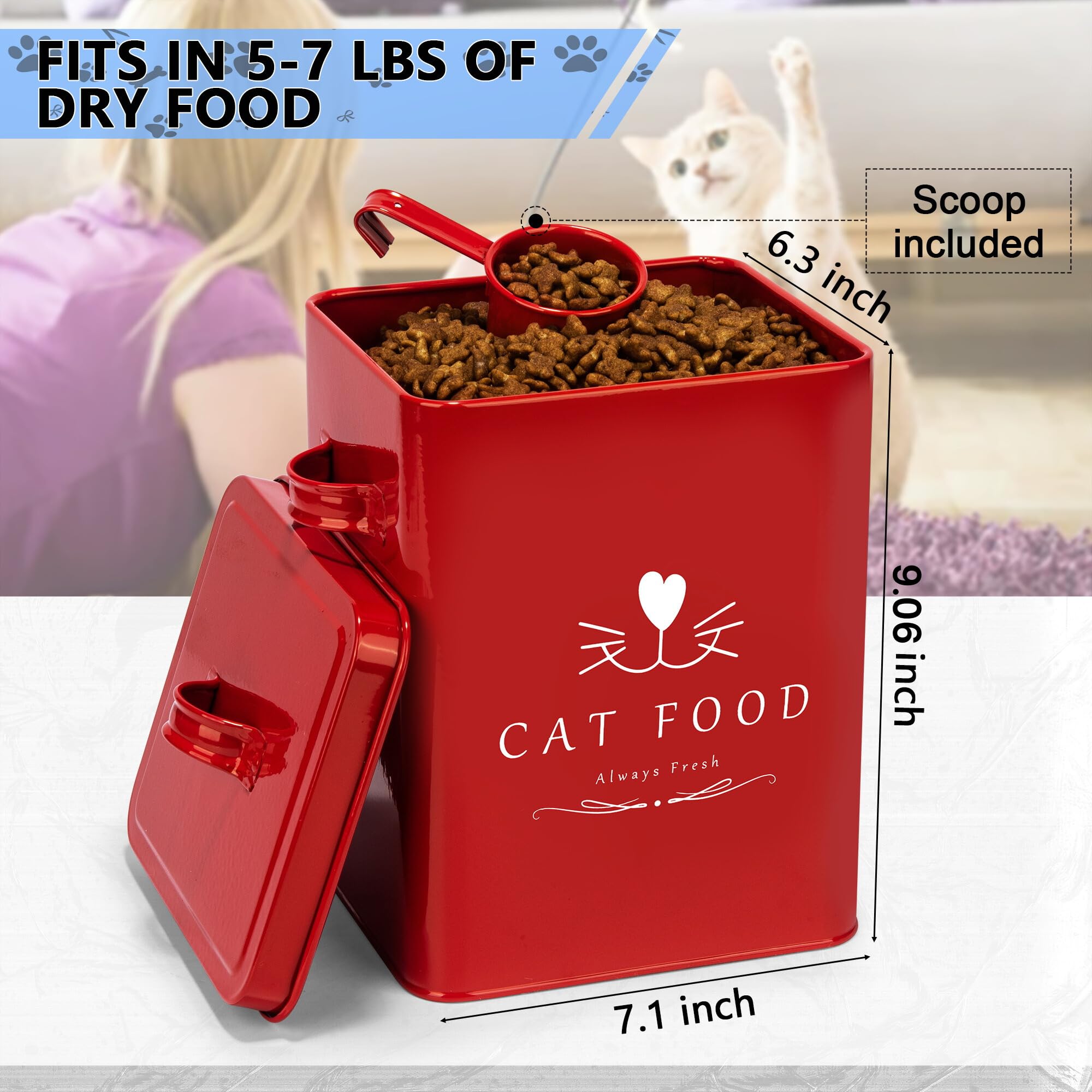 Cuillère doseuse Meraki Home pour mesurer nourriture chat
