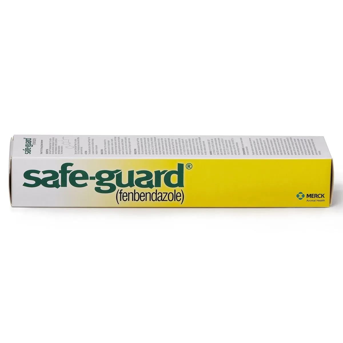 Merck Animal Safe Guard agit contre grands et petits strongyles oxyures et ascaris.