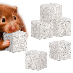 Meric CoCoo pierre-lave-grindante pour petits animaux, entretient dents et stimule le jeu.