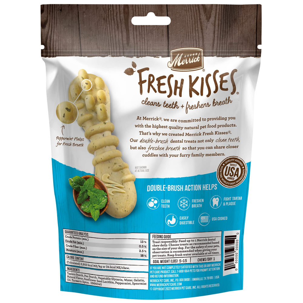 Liste d'ingrédients limitée à 10 dans Merrick Fresh Kisses.