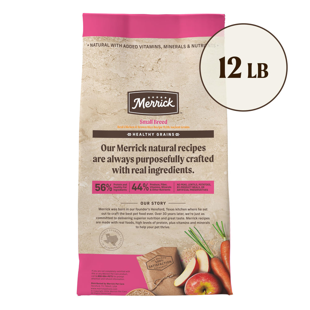 Merrick Healthy Grains, fabrication américaine