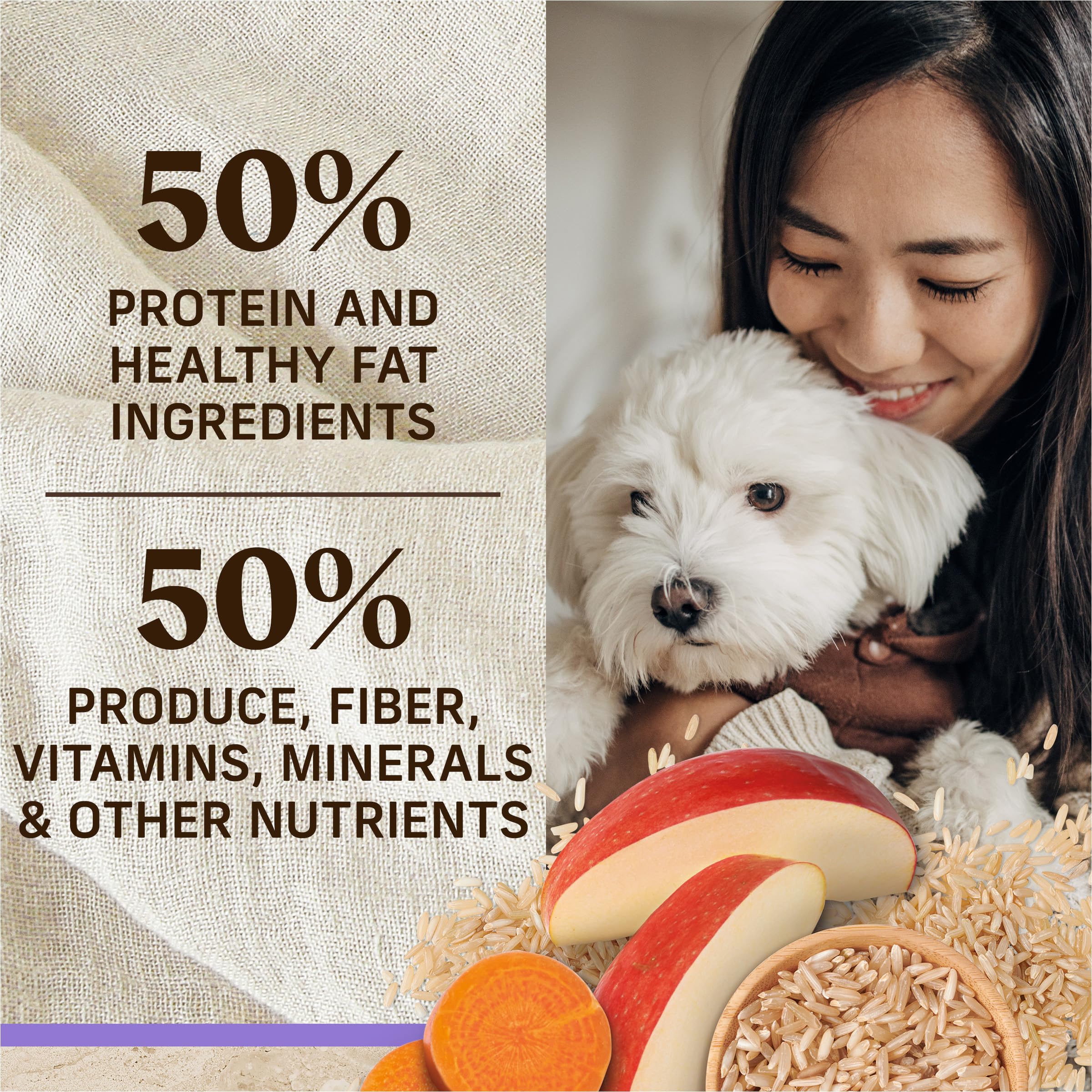 Merrick Puppy grains: sans mais pour option naturelle.