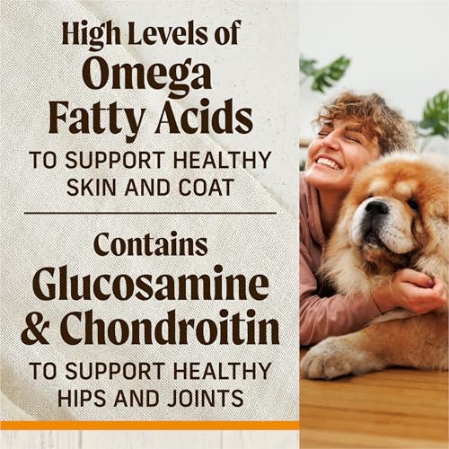 Ingrédients à base de grains entiers et protéines animales dans Merrick Healthy Grains.