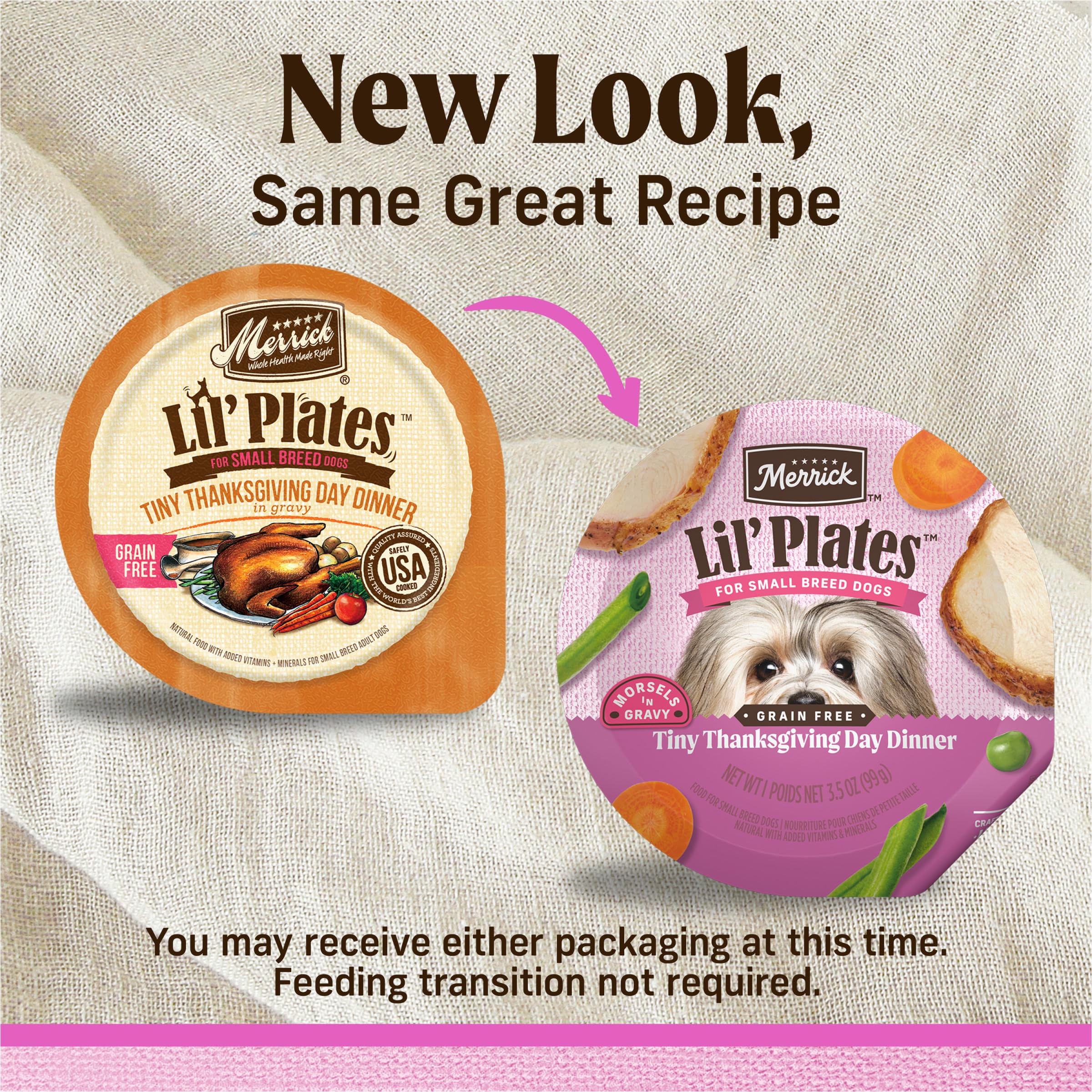 Merrick Lil’ Plates bouillon dinde – texture savoureuse pour stimuler l’appétit des tout-petits
