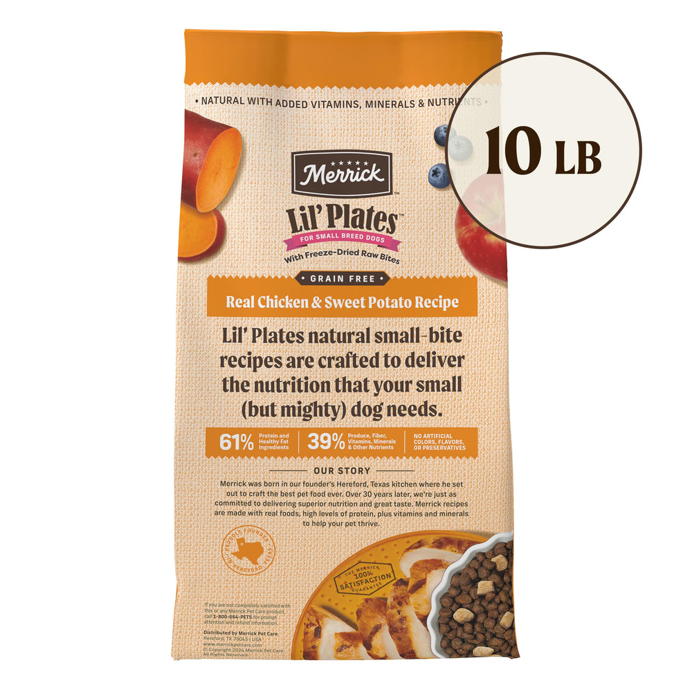 Merrick Lil’ Plates: glucosamine et chondroïtine pour les articulations.