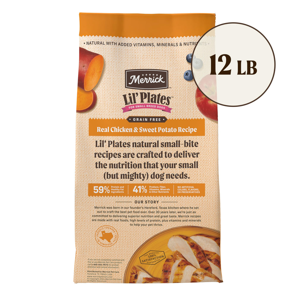 Merrick Lil’ Plates – Probiotiques ajoutés pour la digestion