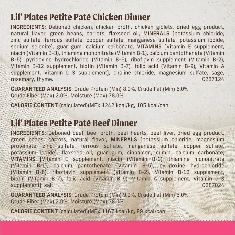 Sans gluten Merrick Lil’ Plates, option sûre pour petites races.