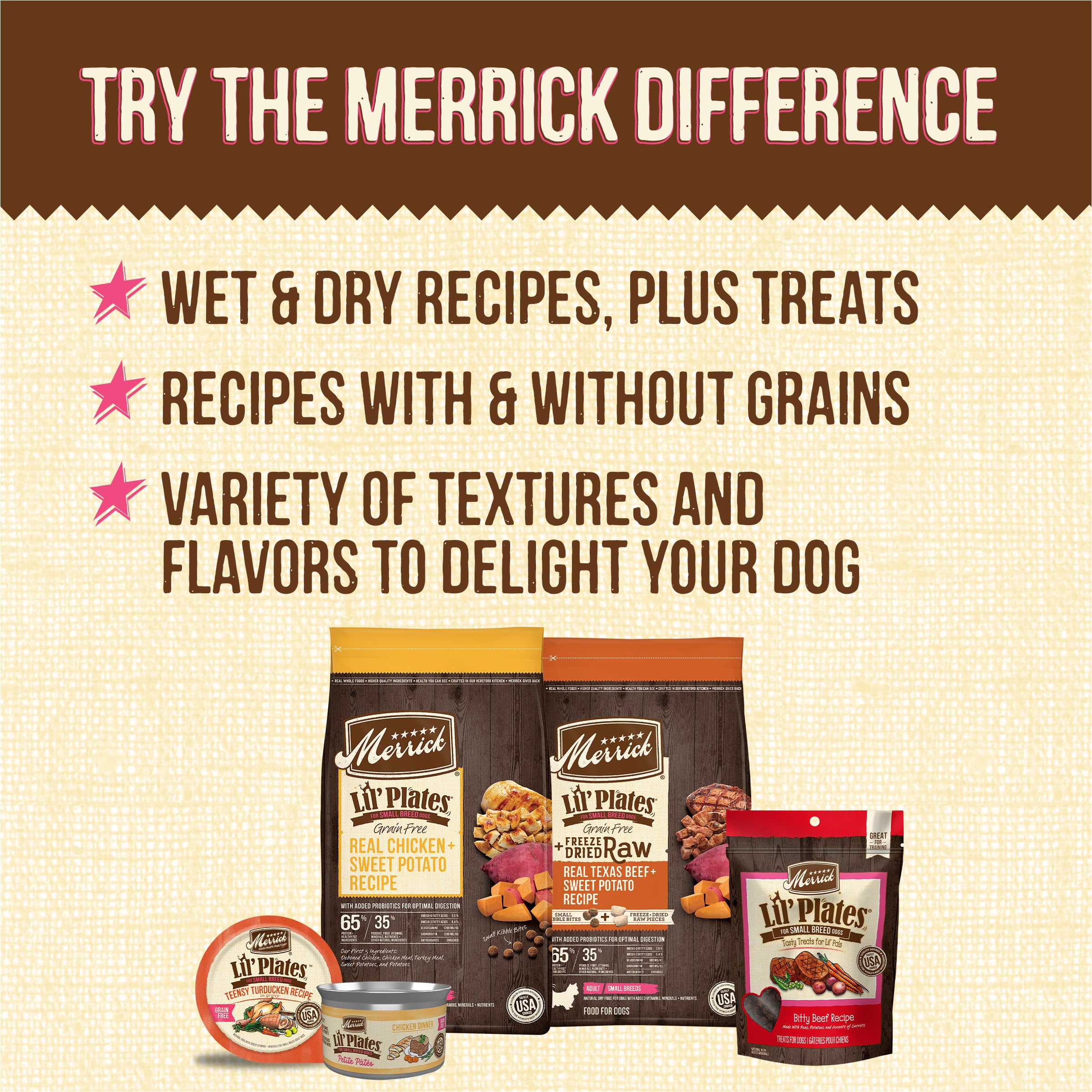 Merrick Lil’ Plates fabriqué aux États‑Unis avec des normes de qualité