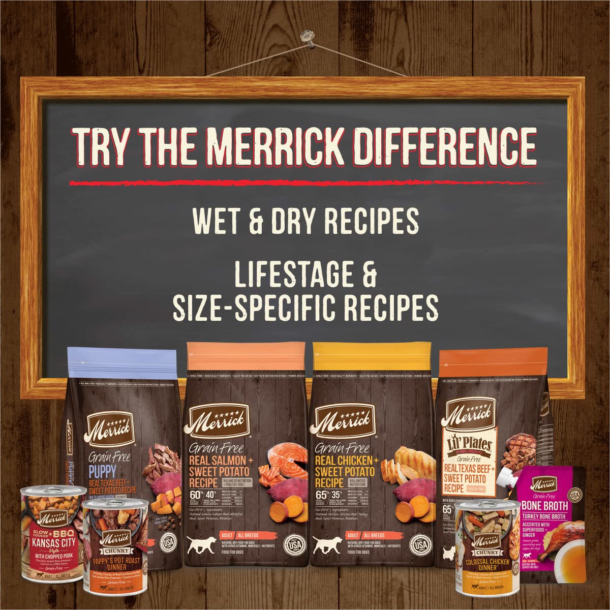 Merrick odeur aromatique croquant, parfait pour sessions de jeu