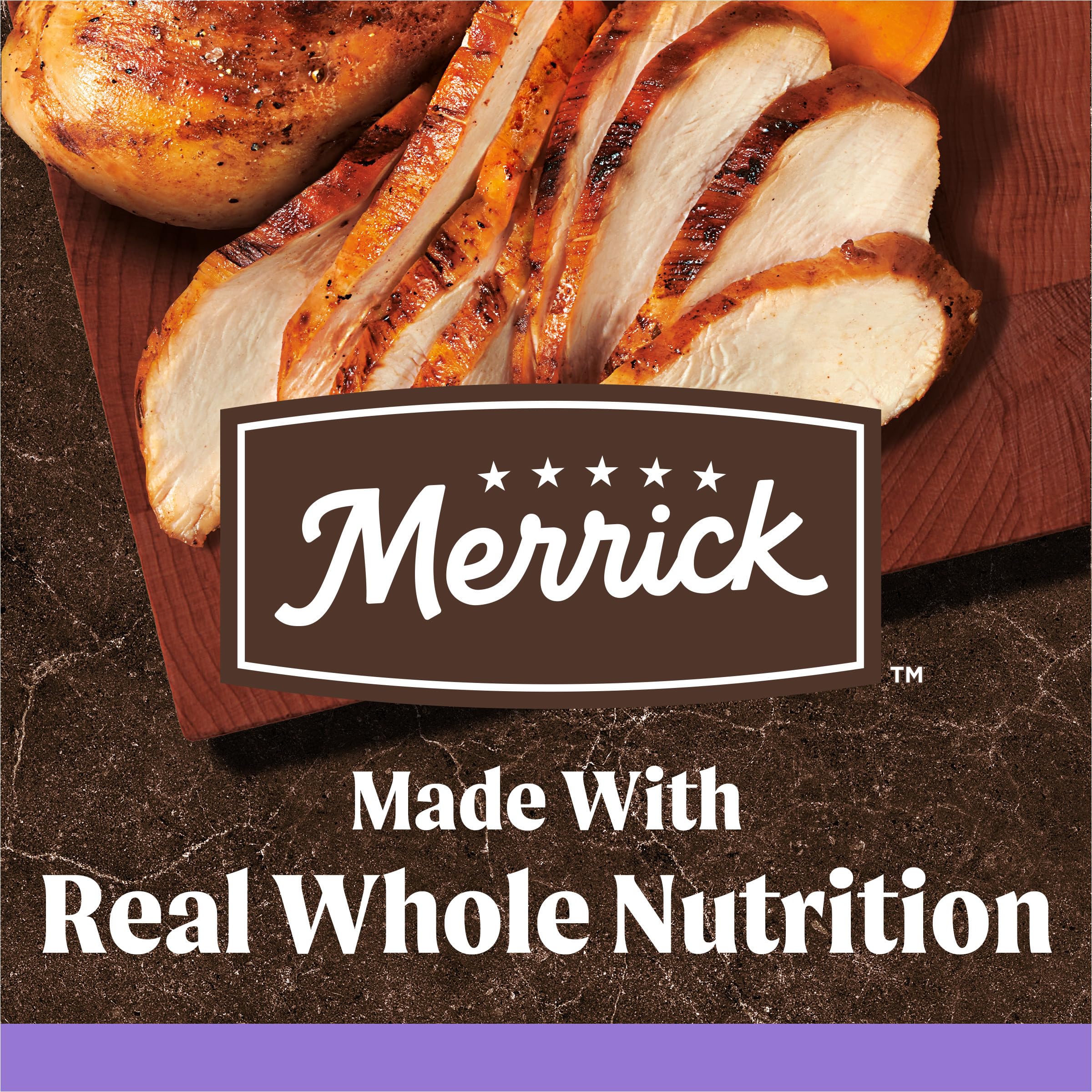 Merrick croquettes petit format pour chiots, texture adaptée et facile a saisir