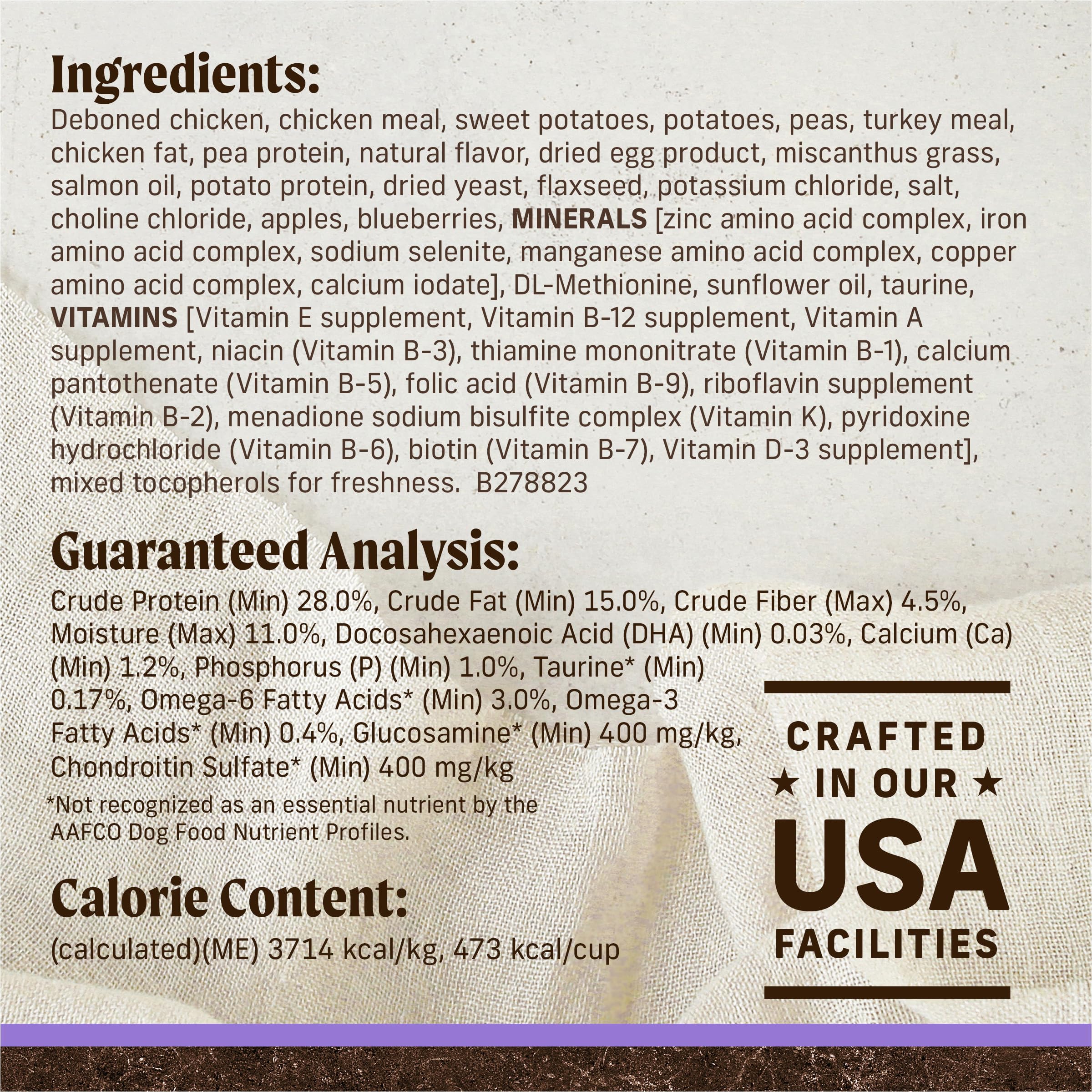Merrick omega-3 et omega-6 pour peau et pelage sains
