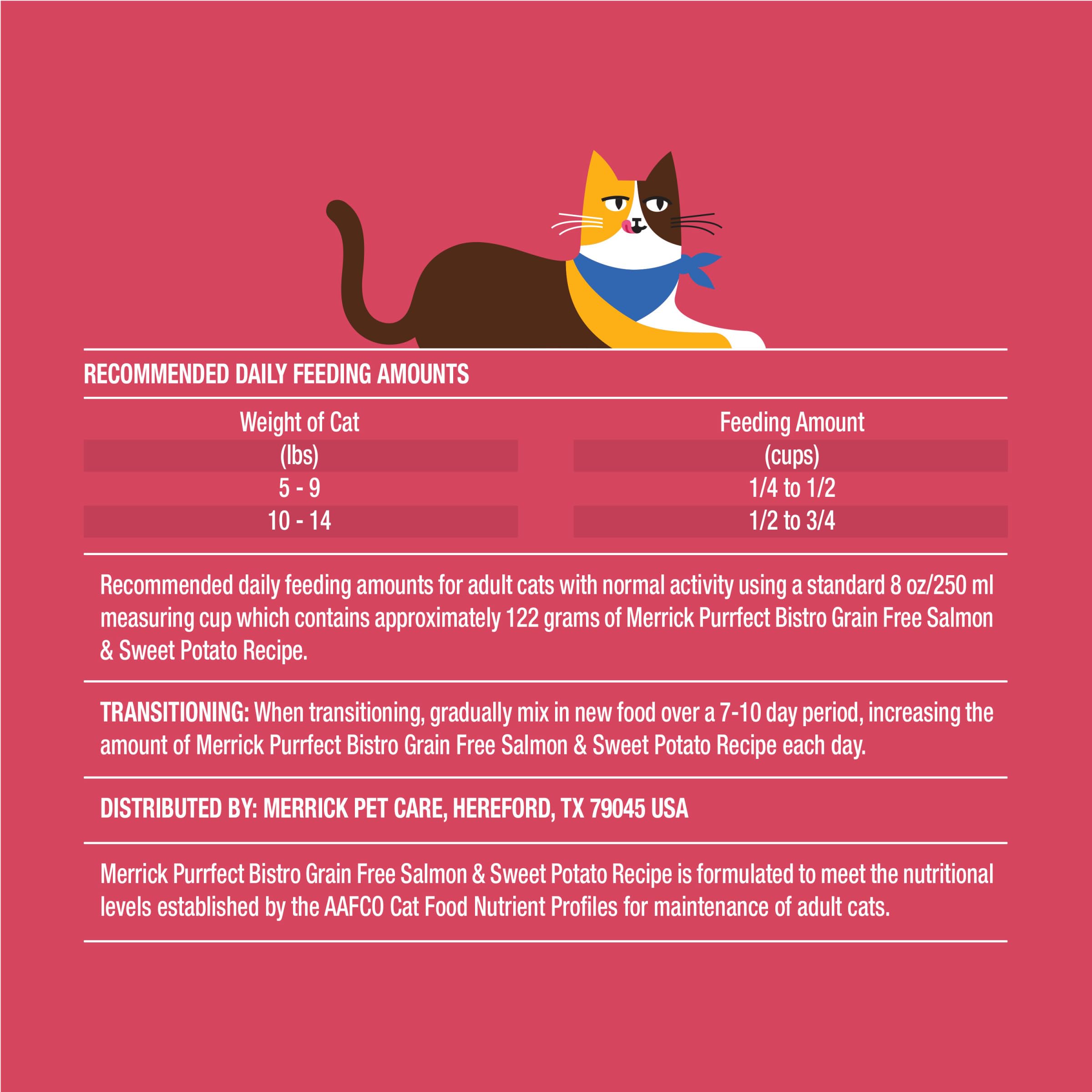 Merrick Purrfect Bistro équilibre-sac : nutrition adaptée au quotidien.