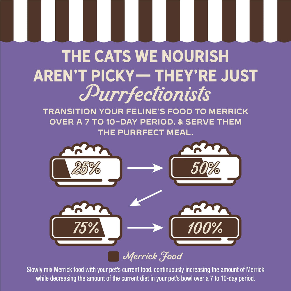 Merrick Purrfect Bistro: équilibre nutritionnel pour chat actif