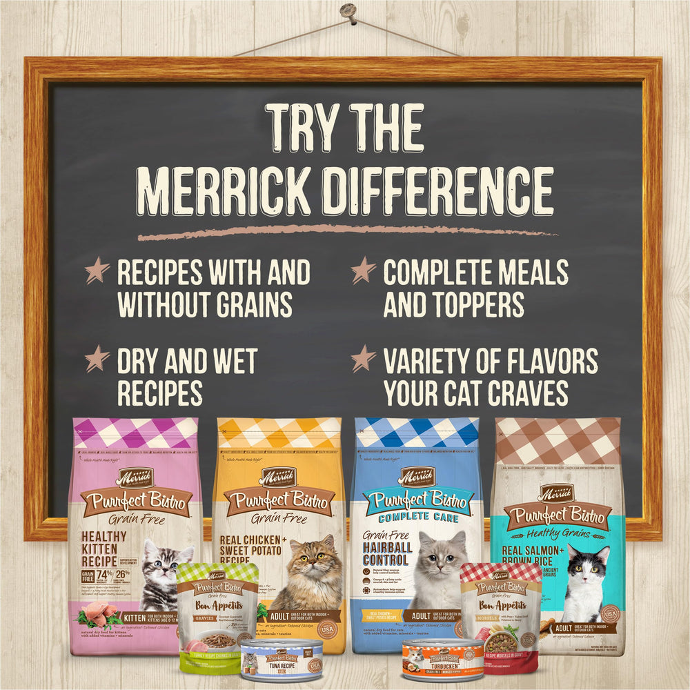 Merrick Purrfect Bistro Pate fabrication aux États-Unis à Hereford