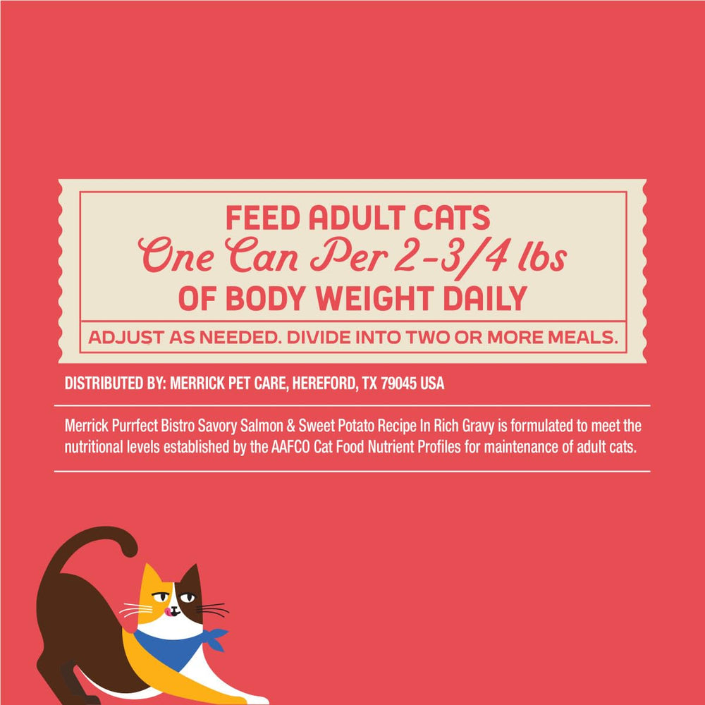 Merrick Purrfect Bistro fabriqué aux États-Unis, gage de qualité et traçabilité.