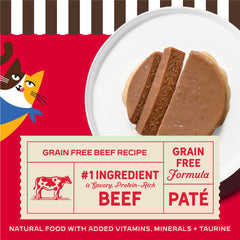 Merrick Purrfect Bistro pate humide soyeuse – texture agréable pour repas quotidiens.