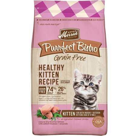 Merrick Purrfect Bistro probiotiques-digestion : soutien potentiel pour digestion équilibrée.