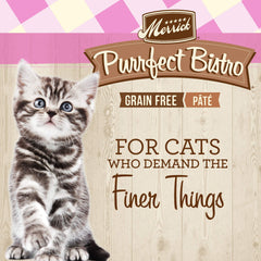 Merrick Purrfect Bistro Pate taurine et vitamines pour croissance du chaton