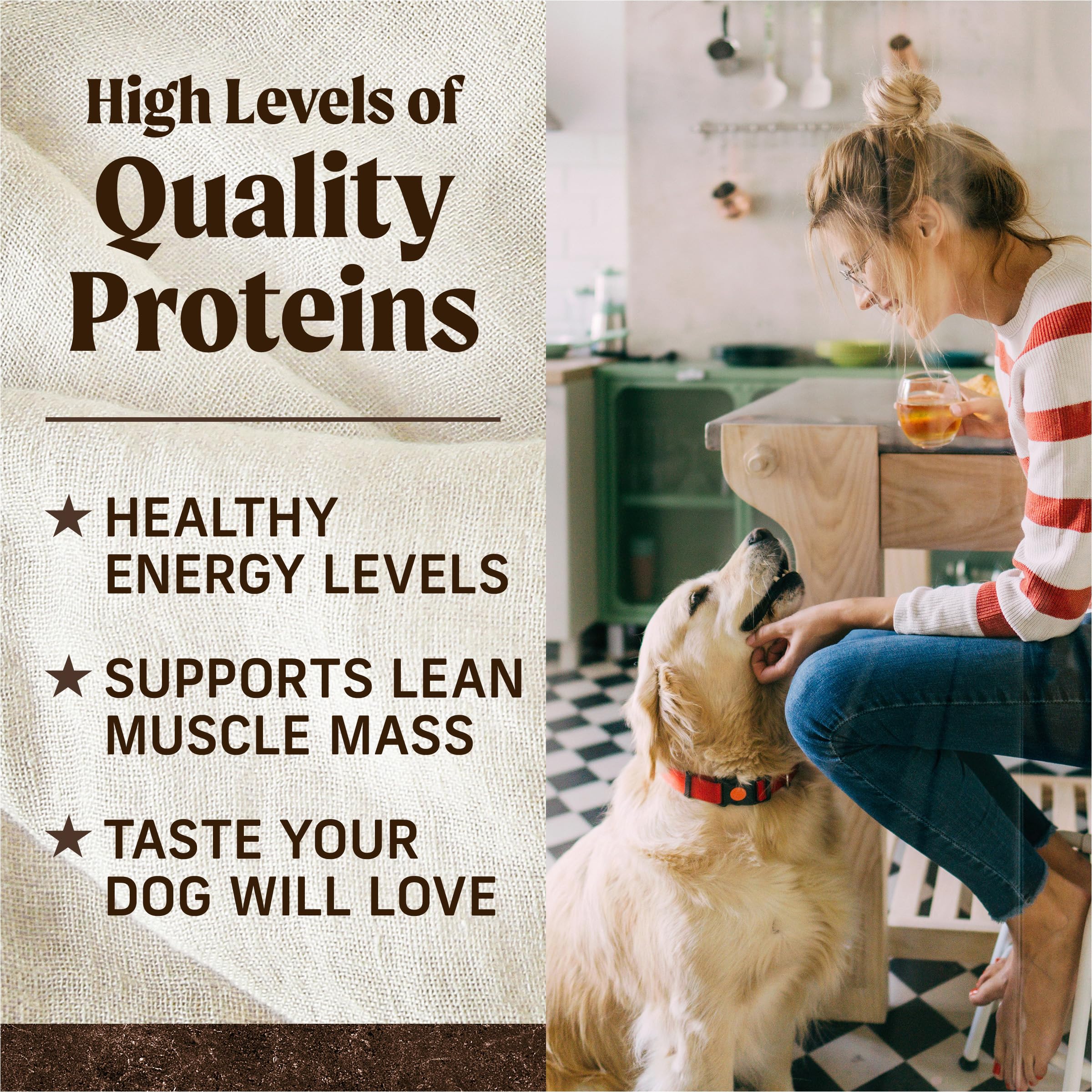 Merrick sans colorants ni arômes artificiels.