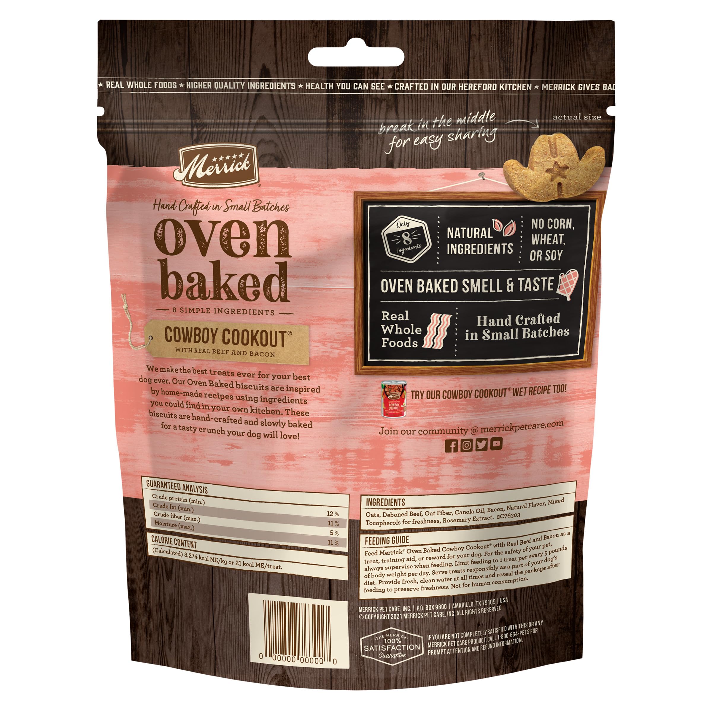 Merrick croquettes sans maïs sans soja sans blé pour chiens