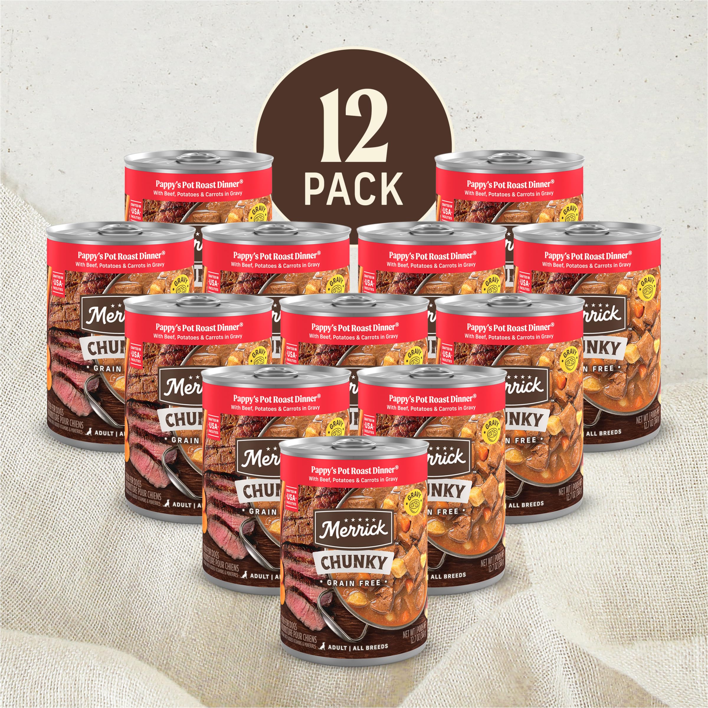 Pot Roast Merrick: sauce onctueuse apportant humidite et gout.