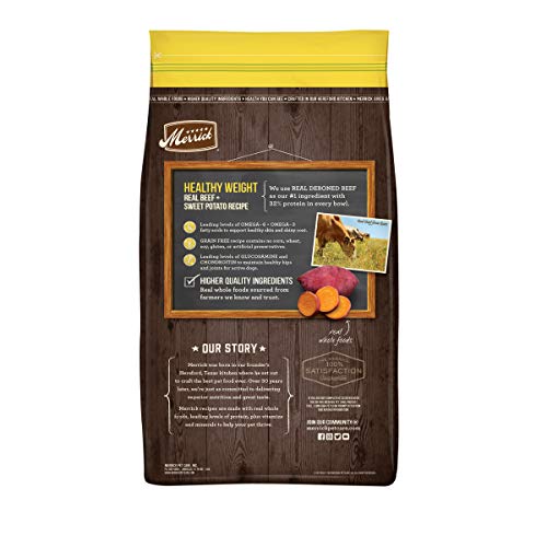 Merrick Saveur Boeuf Naturelle Croquettes Chien.