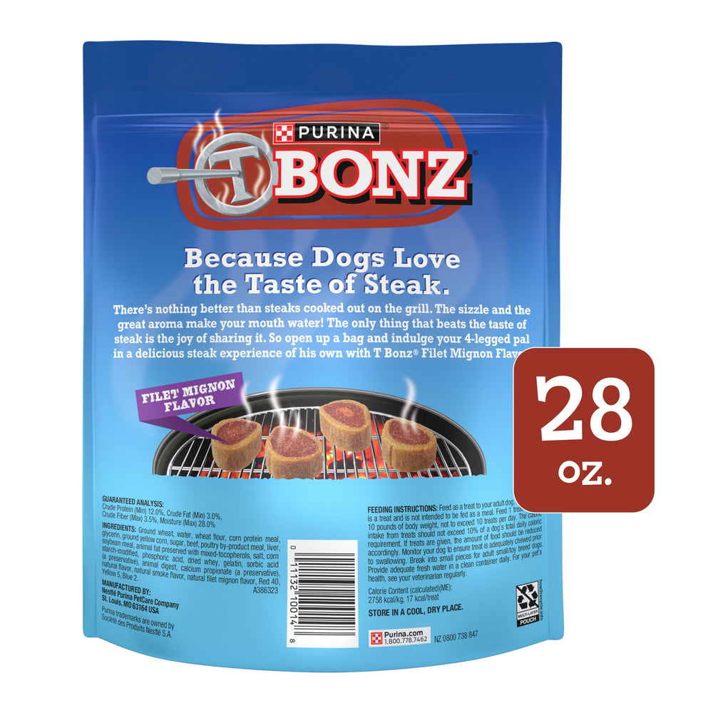 Parfait pour petits chiens, portions faciles à partager.