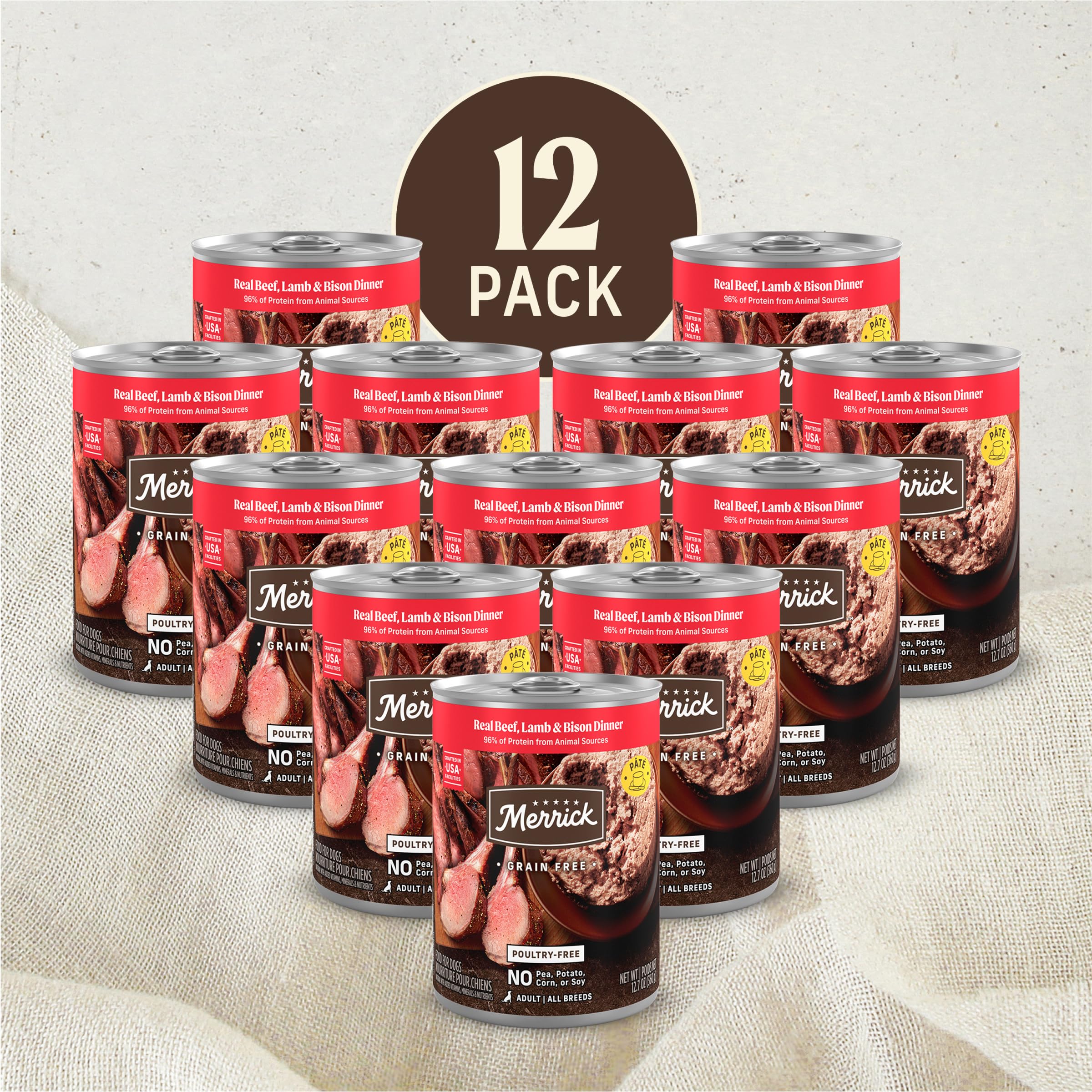Merrick texture pâte douce pour une mastication facile