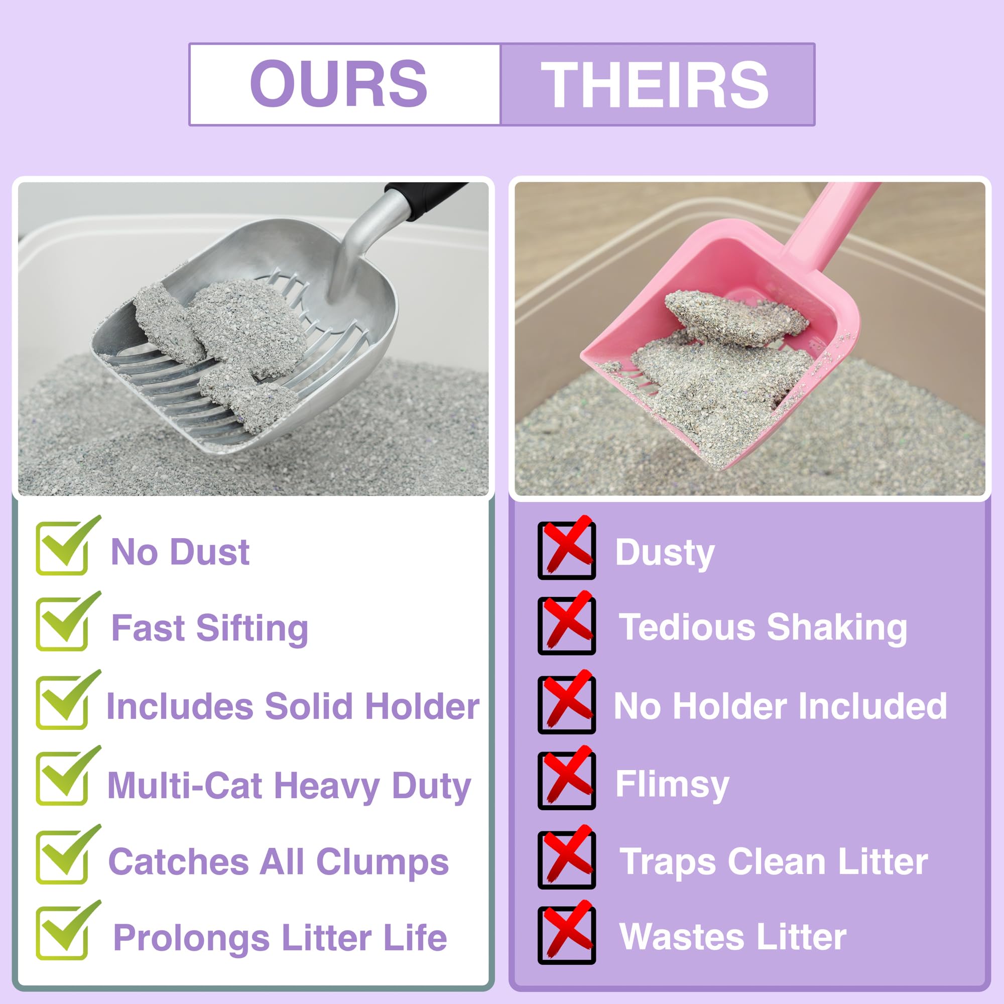 Clip anti-glisse Mess & Matter pour base, maintien fiable.