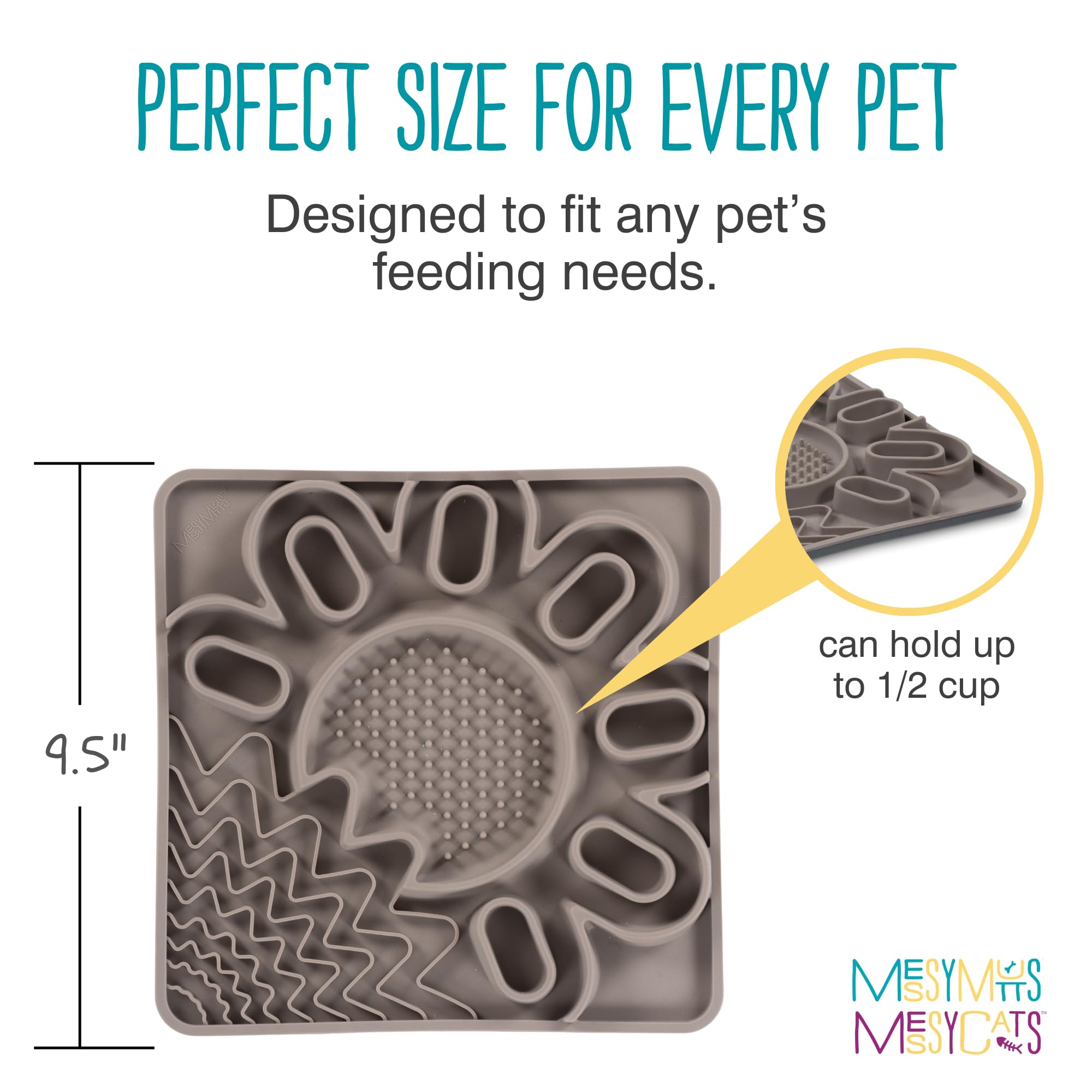 Messy Mutts – cadre et remplissage faciles pour congélation et transport.