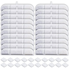 Mestrol filtre de remplacement DownyPaws DPWFP6, ensemble pour eau plus propre.