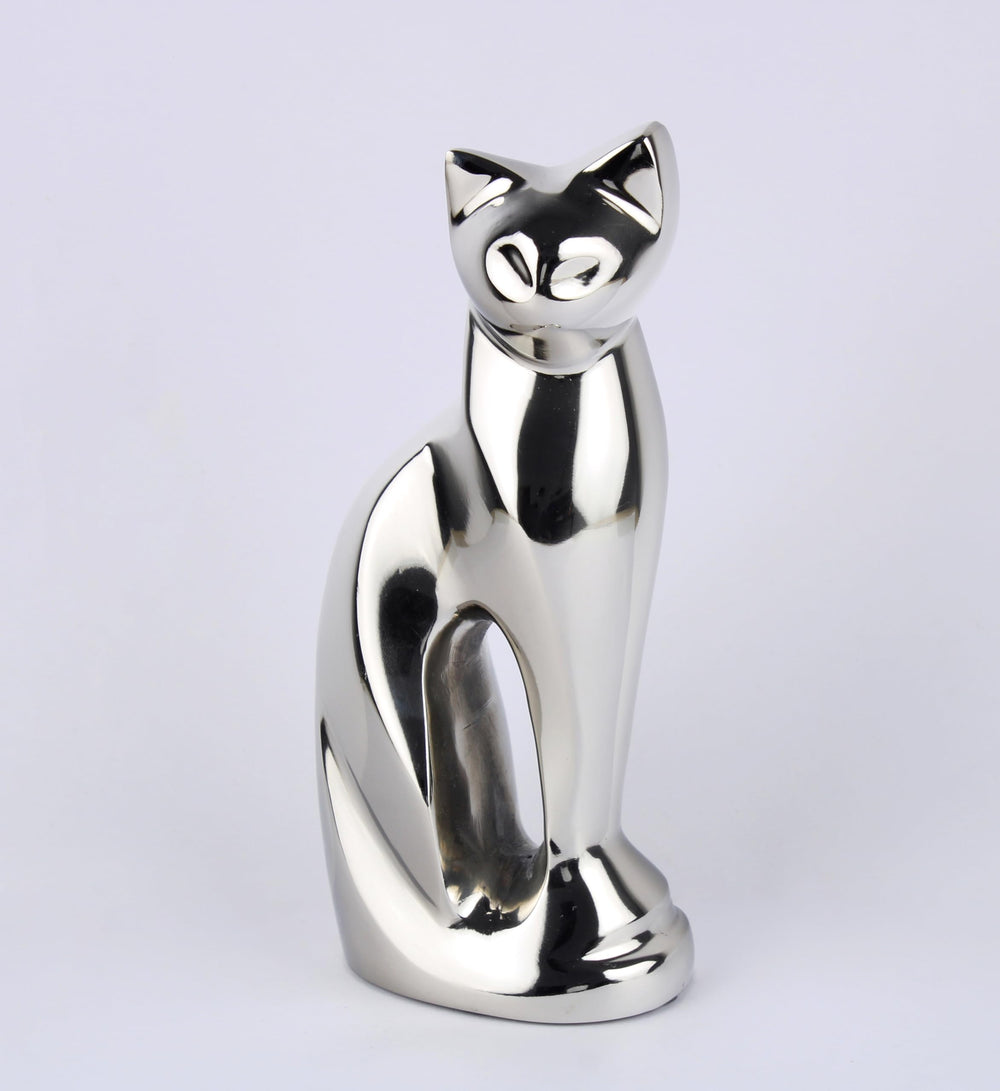 METLYN urne en aluminium durable pour un repos sûr du chat.