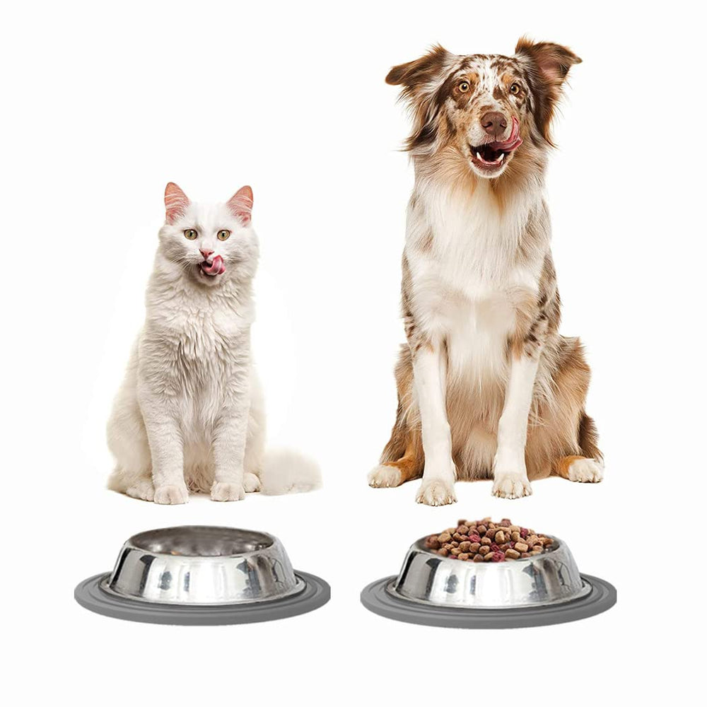 Metopets Tapis Anti-Déversement, texture relevée stabilise les gamelles.