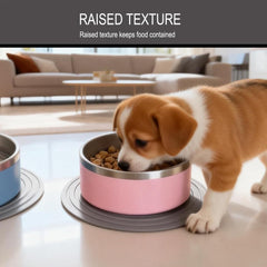 Metopets Tapis Silicone Alimentaire, matériau sûr pour tous les animaux.