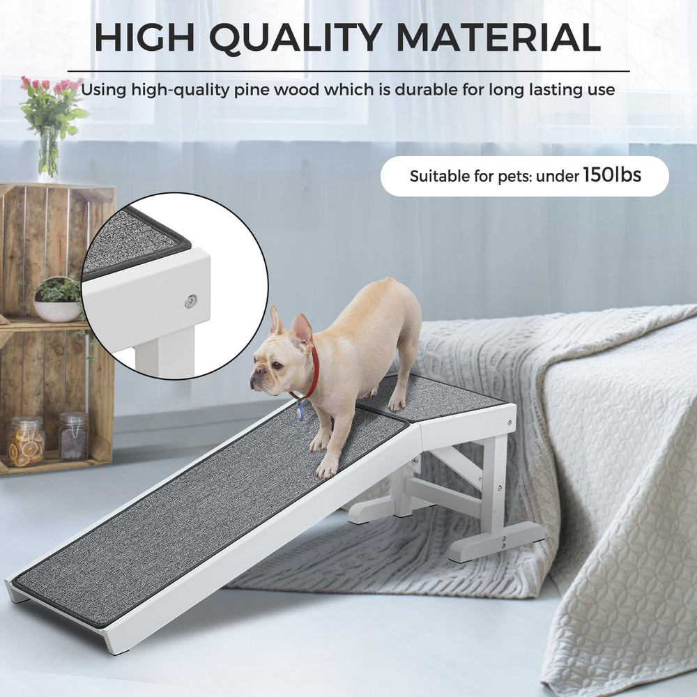 MEWANG rampe chien lit base anti-dérapante protégeant les sols et restant stable