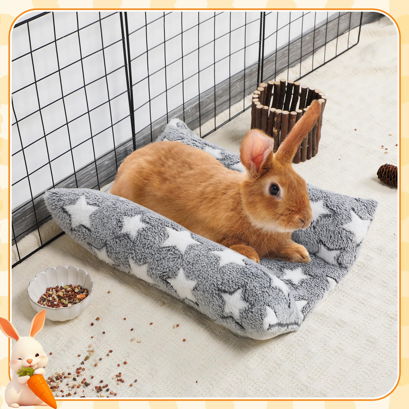 MEWTOGO-centre-eponge-0-4-pouce-lapin apporte un rembourrage confortable au centre.