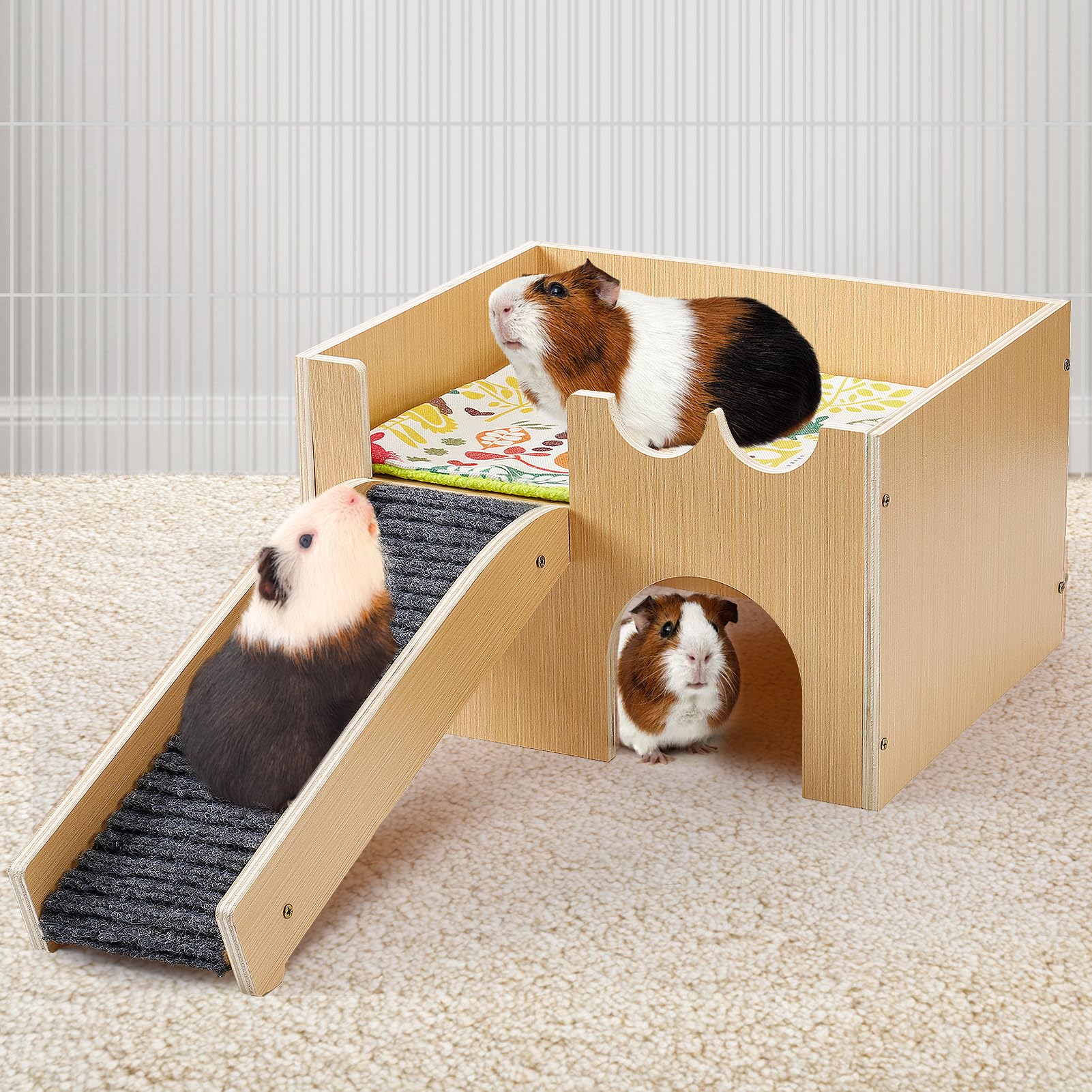 MEWTOGO chateau-cochon-d-inde: assemblage rapide et robuste.
