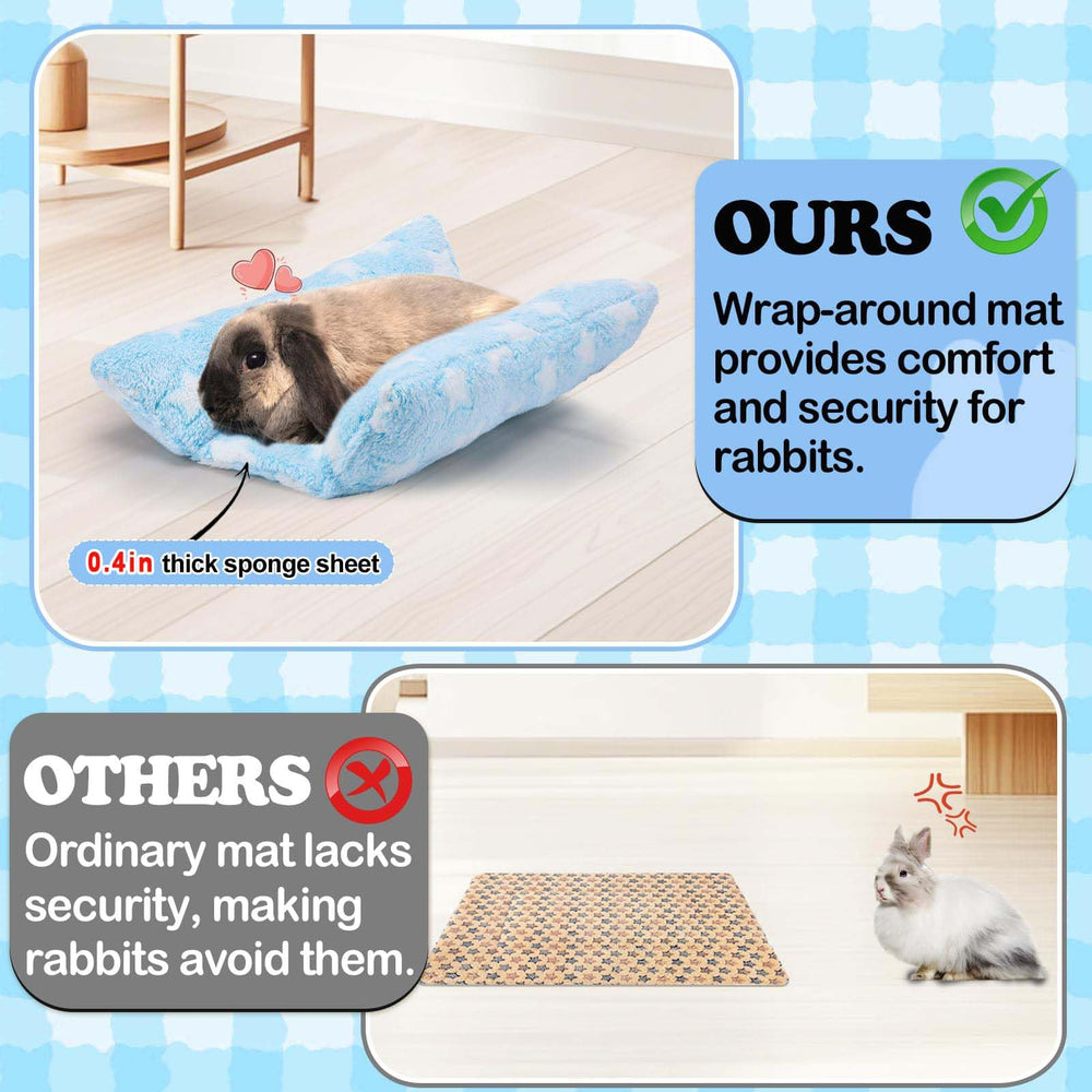 MEWTOGO confort concave lapin, design moelleux pour soutien articulations.