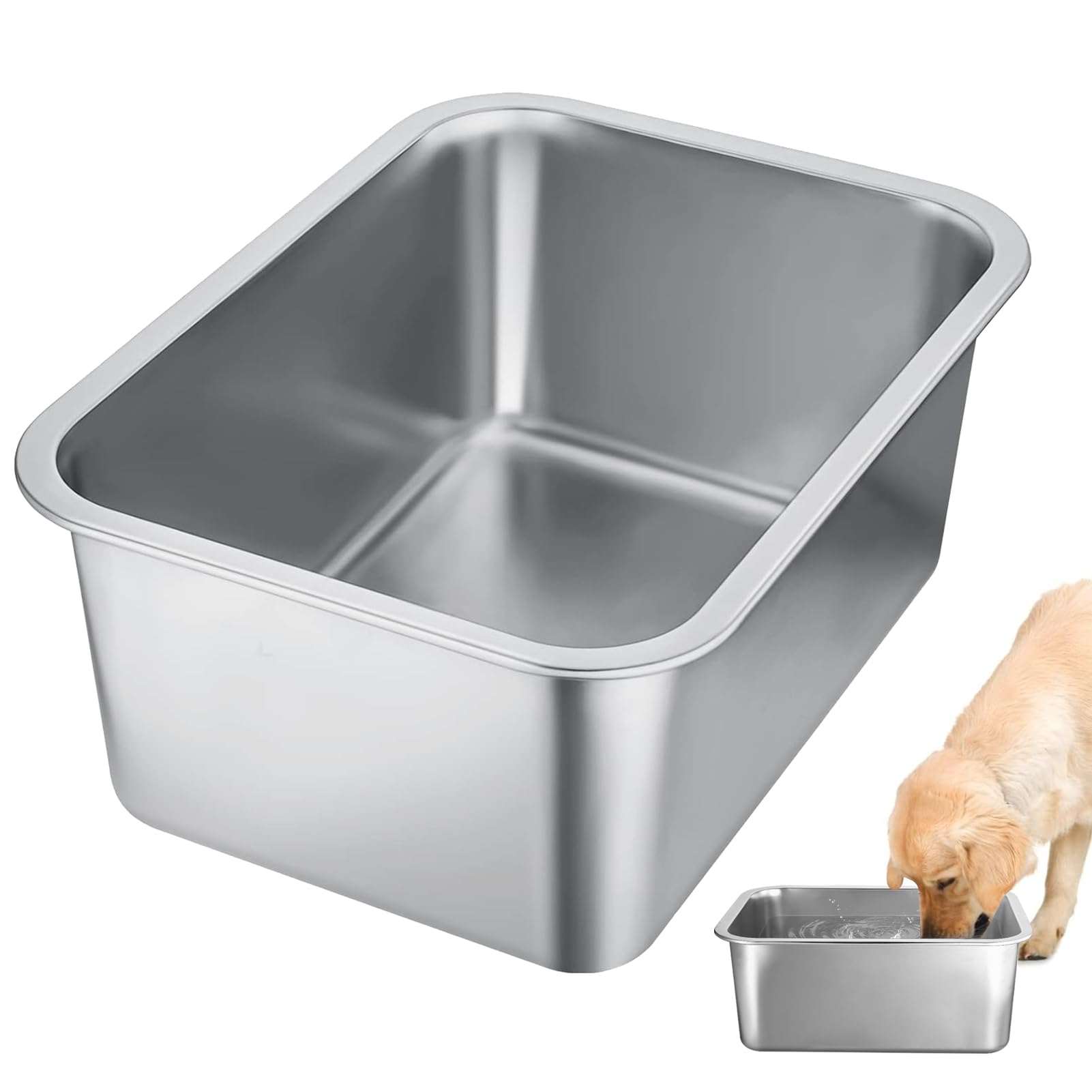 MEWTOGO gamelle extralarge 11,4 L, grande capacité pour plusieurs repas