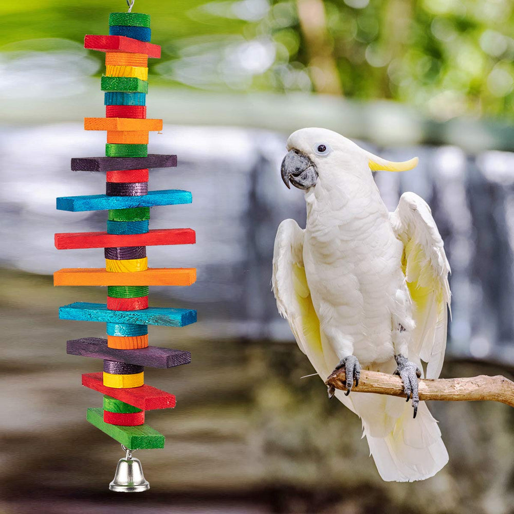 MEWTOGO jouets nœuds bois colorés, distraction et stimulation mentale.