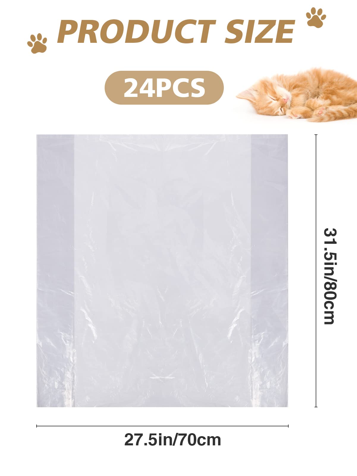 Pack de 24 sacs MEWTOGO pour Petmate.