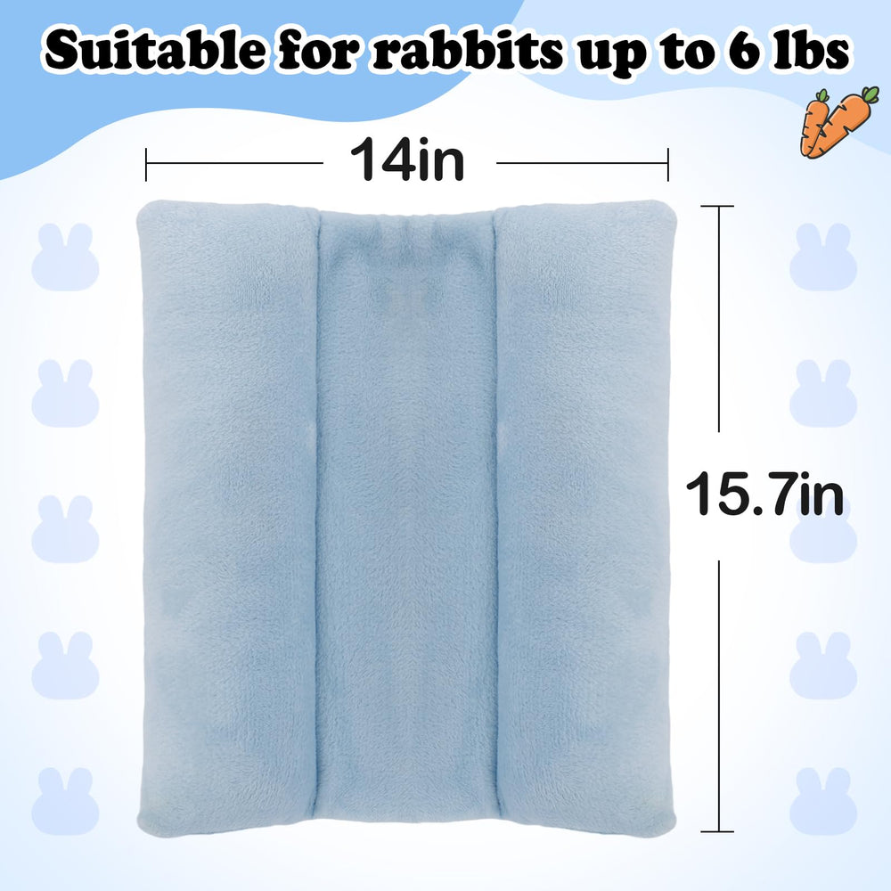 MEWTOGO lit lapin coussins coton, surface chaude et enveloppante