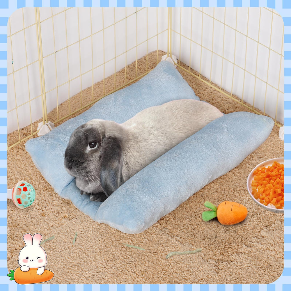 MEWTOGO lit lapin design concave, soutien des articulations lors du repos