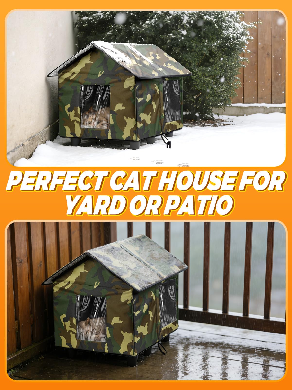 MEWTOGO camouflage vert idéal pour s’intégrer au jardin