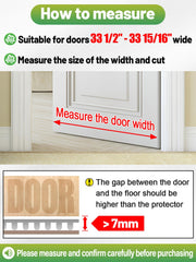 Protecteur transparent MEWTOGO préserve tapis et évite les taches.
