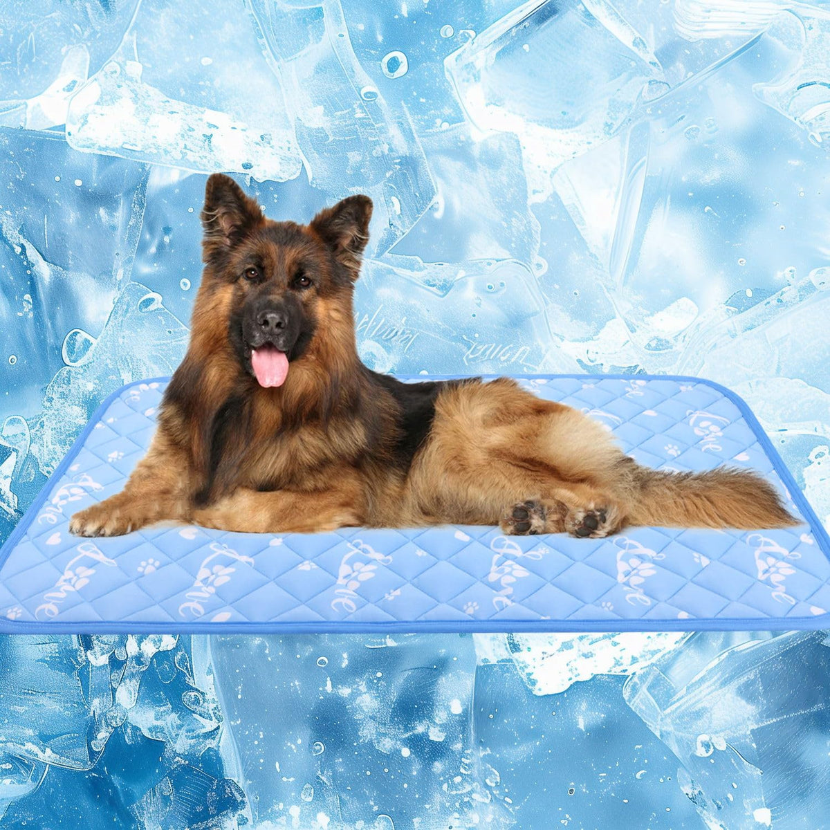 MH MYLUNE HOME Tapis Refroidissant 59x40 pour chien, réduction chaleur sans électricité