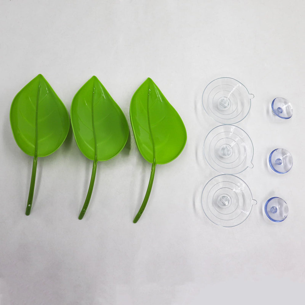 MHLLGN pack décor-terarium trois feuilles offre des options de disposition flexibles.